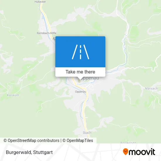 Карта Burgerwald