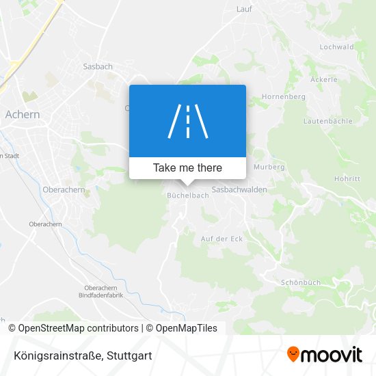 Königsrainstraße map