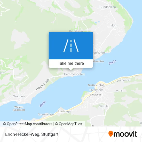Erich-Heckel-Weg map