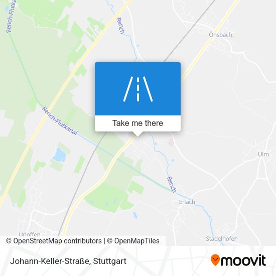 Johann-Keller-Straße map
