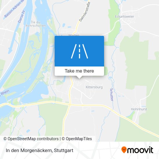 In den Morgenäckern map