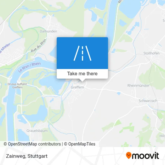 Zainweg map