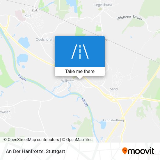 An Der Hanfrötze map