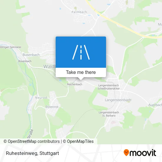 Карта Ruhesteinweg