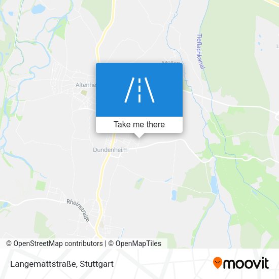 Langemattstraße map