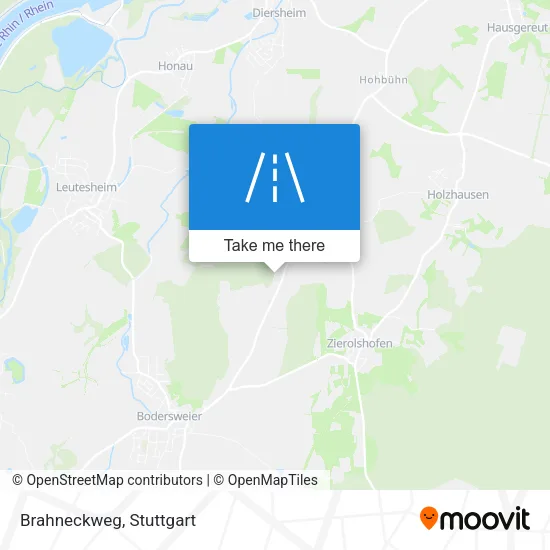 Карта Brahneckweg