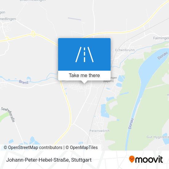 Johann-Peter-Hebel-Straße map