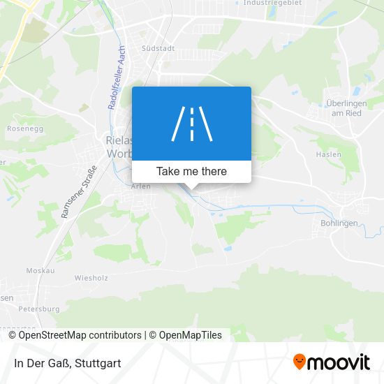 Карта In Der Gaß