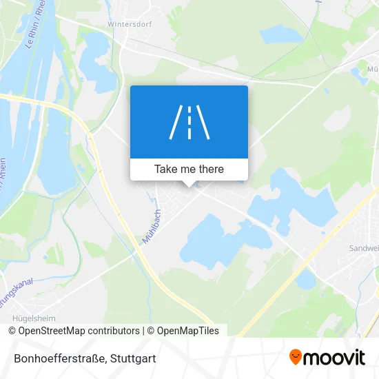 Карта Bonhoefferstraße