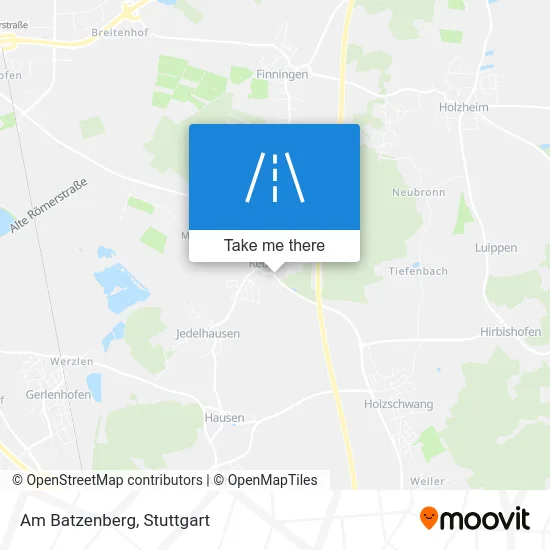 Карта Am Batzenberg