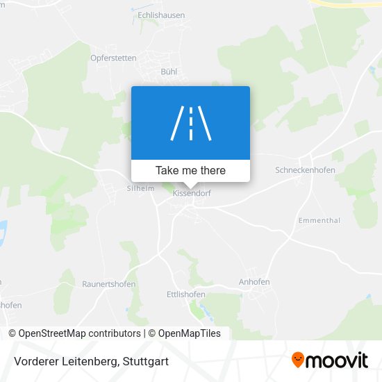 Vorderer Leitenberg map