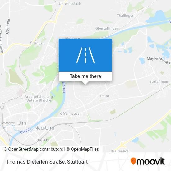 Карта Thomas-Dieterlen-Straße