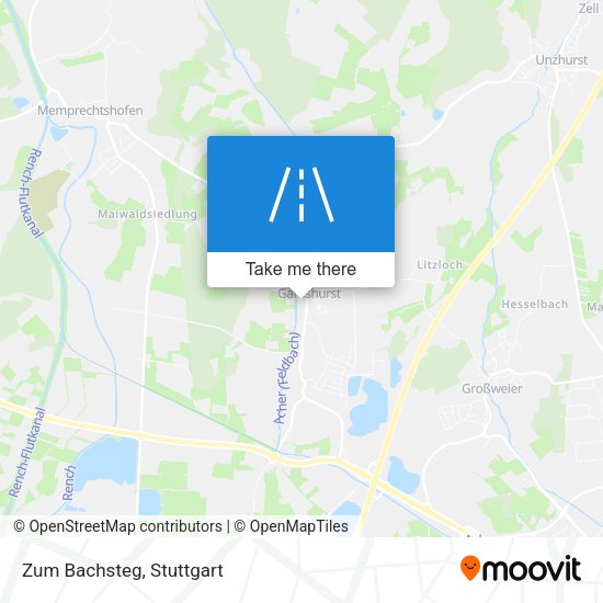 Карта Zum Bachsteg
