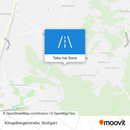 Klingelbergerstraße map