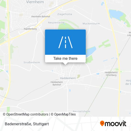 Badenerstraße map