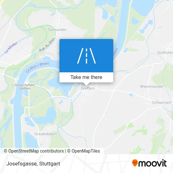 Карта Josefsgasse