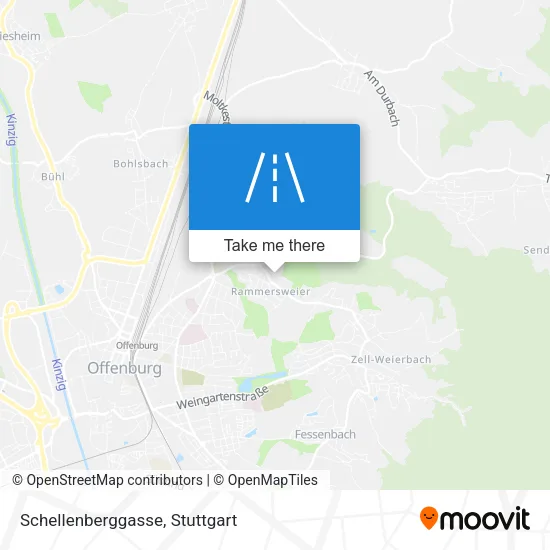 Карта Schellenberggasse