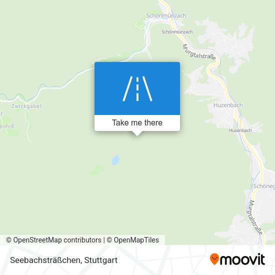 Seebachsträßchen map