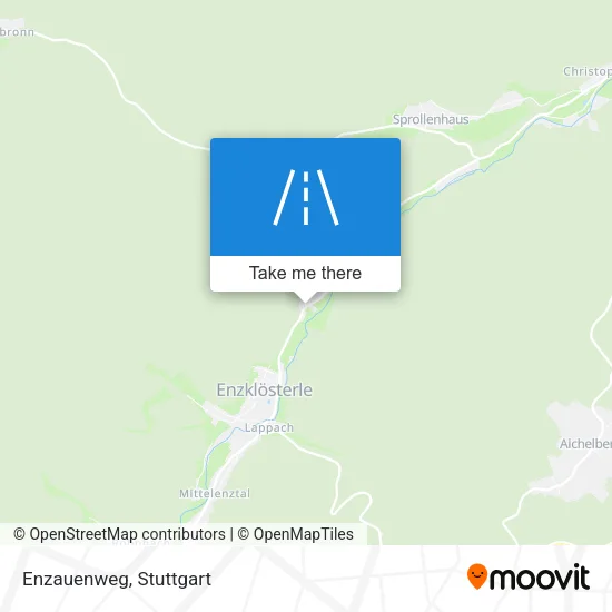 Карта Enzauenweg