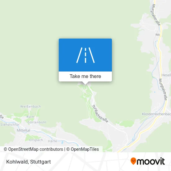 Карта Kohlwald