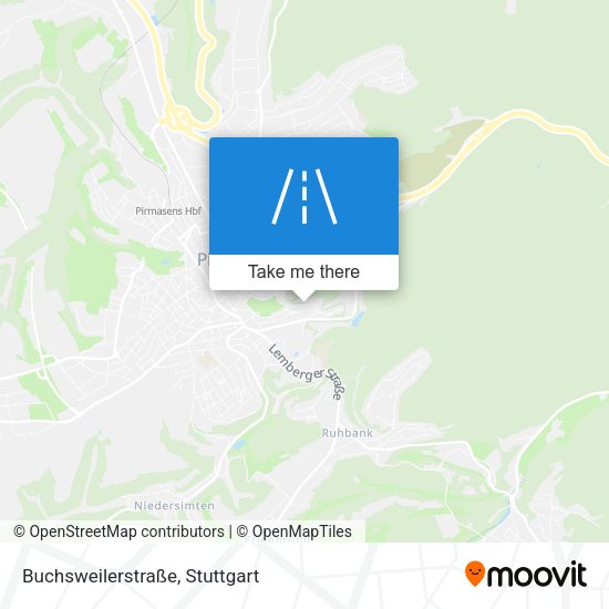 Buchsweilerstraße map