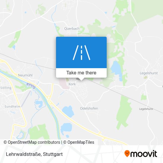 Lehrwaldstraße map
