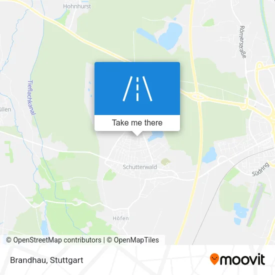 Карта Brandhau