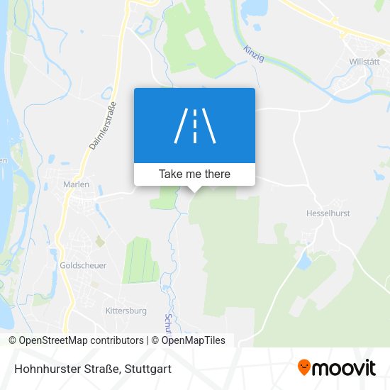 Hohnhurster Straße map
