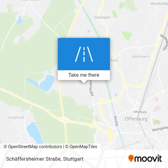 Карта Schäffersheimer Straße