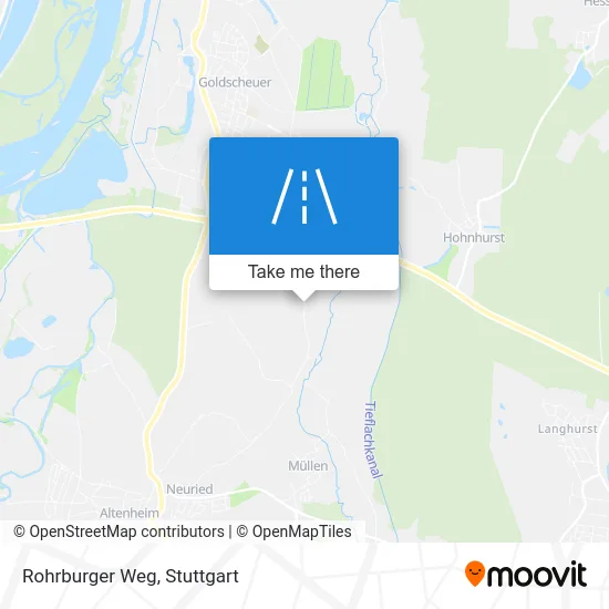 Карта Rohrburger Weg