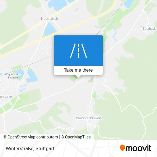 Карта Winterstraße