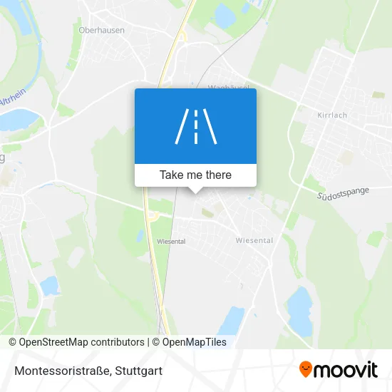 Карта Montessoristraße