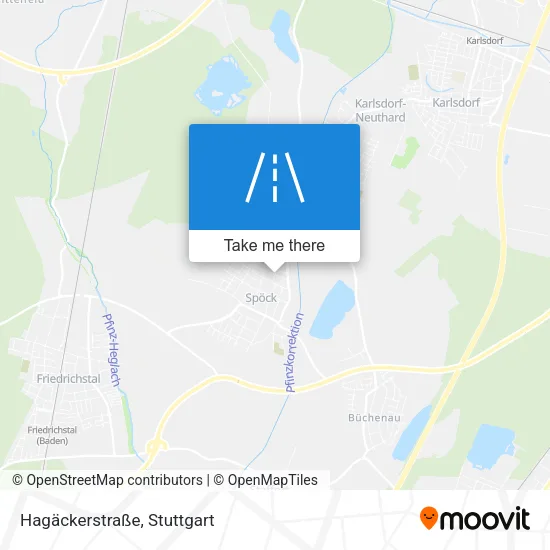 Hagäckerstraße map