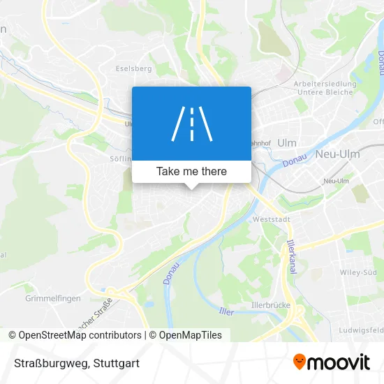 Карта Straßburgweg