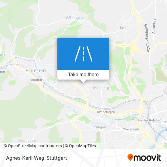 Карта Agnes-Karll-Weg