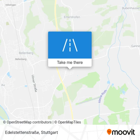 Карта Edelstettenstraße