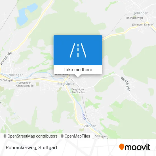 Rohräckerweg map