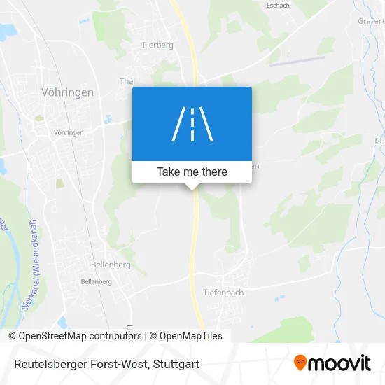 Карта Reutelsberger Forst-West