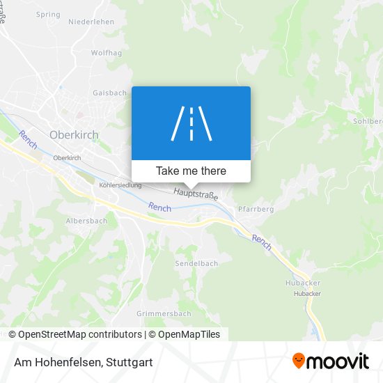 Карта Am Hohenfelsen