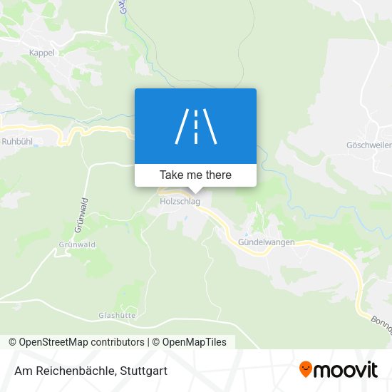 Am Reichenbächle map