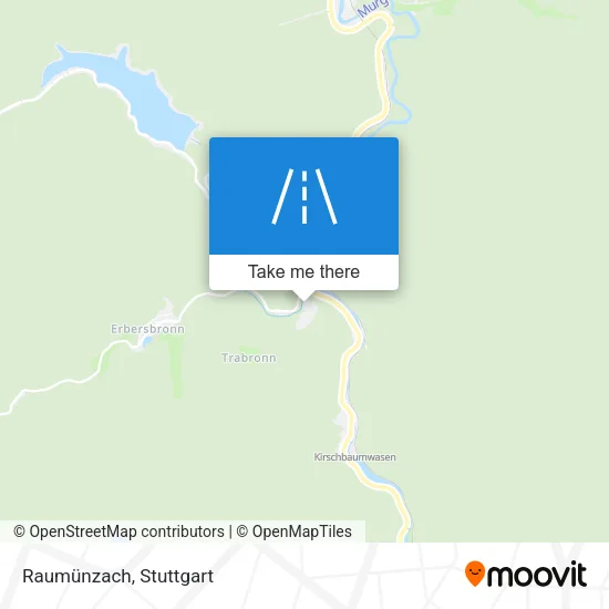 Raumünzach map