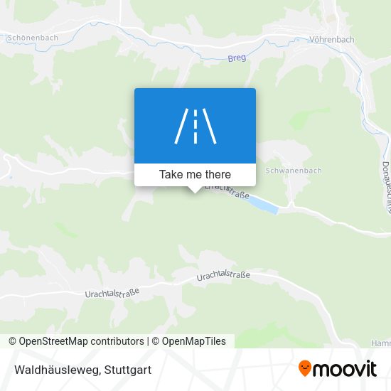 Waldhäusleweg map