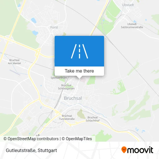 Gutleutstraße map