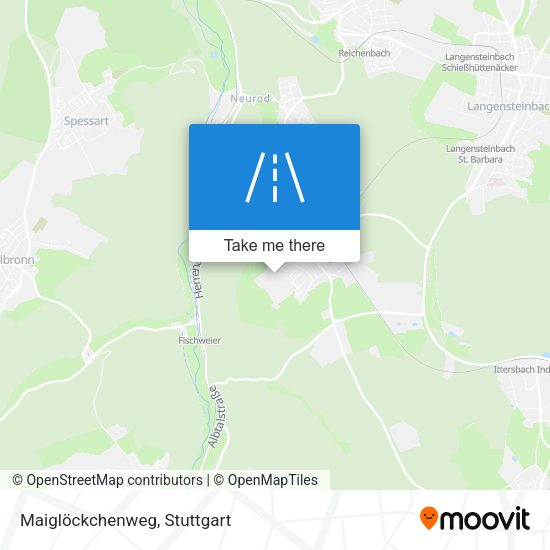 Maiglöckchenweg map