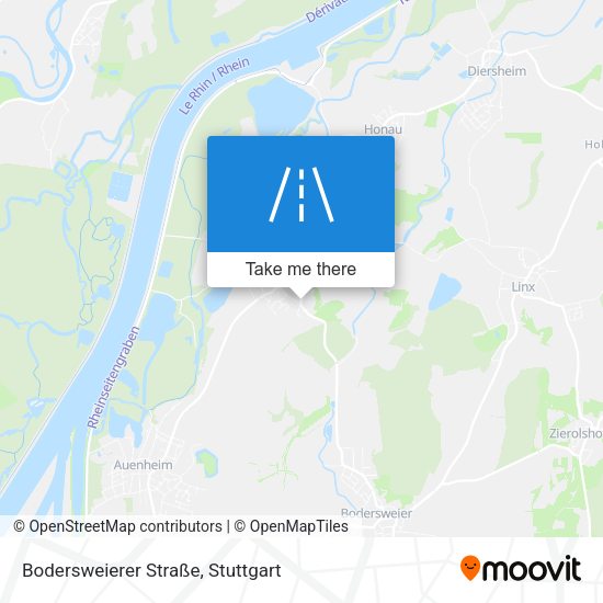 Bodersweierer Straße map