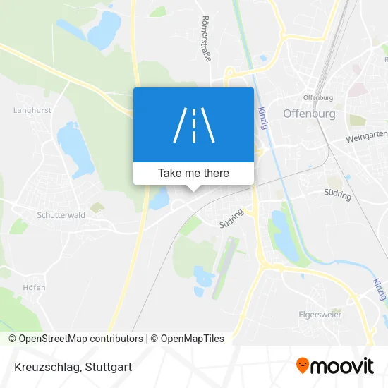 Карта Kreuzschlag