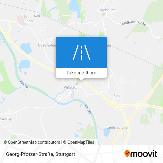 Georg-Pfotzer-Straße map