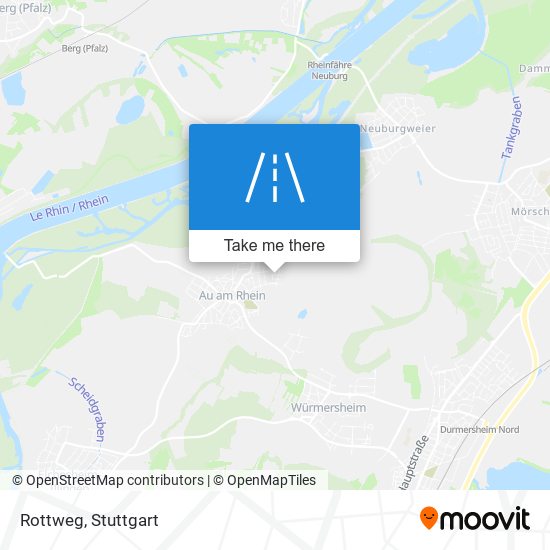 Rottweg map