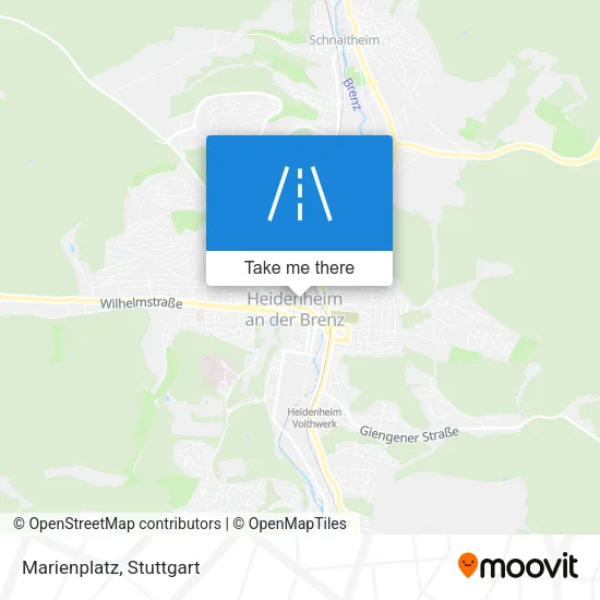 Marienplatz map