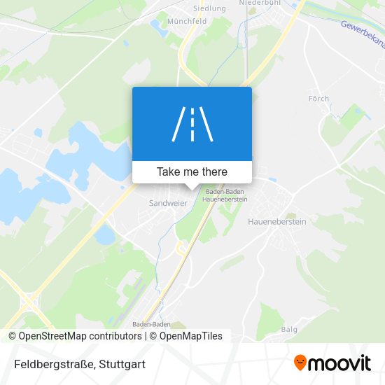 Feldbergstraße map